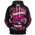 NM9 Pink Collection Hoodie | Chasing More | Black