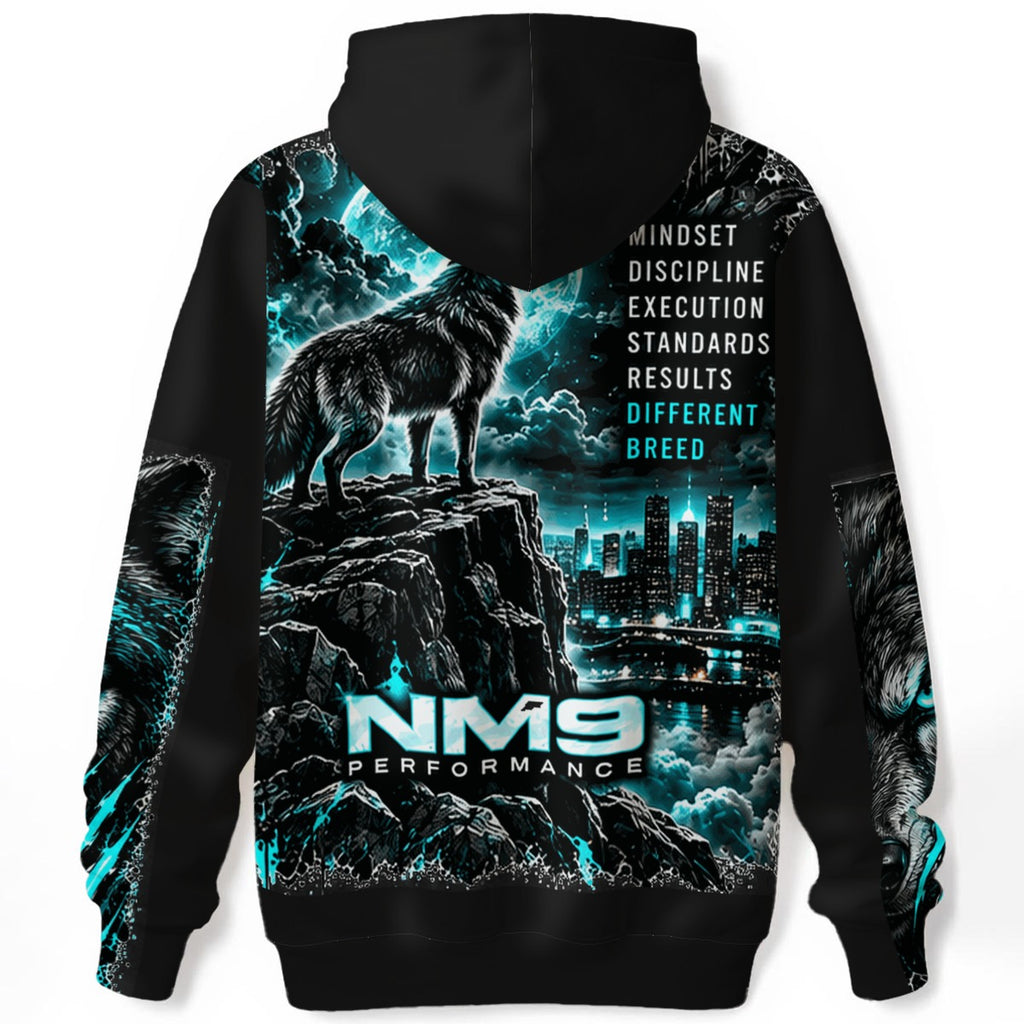 NM9 Ice Collection Hoodie | Different Breed Series | Black