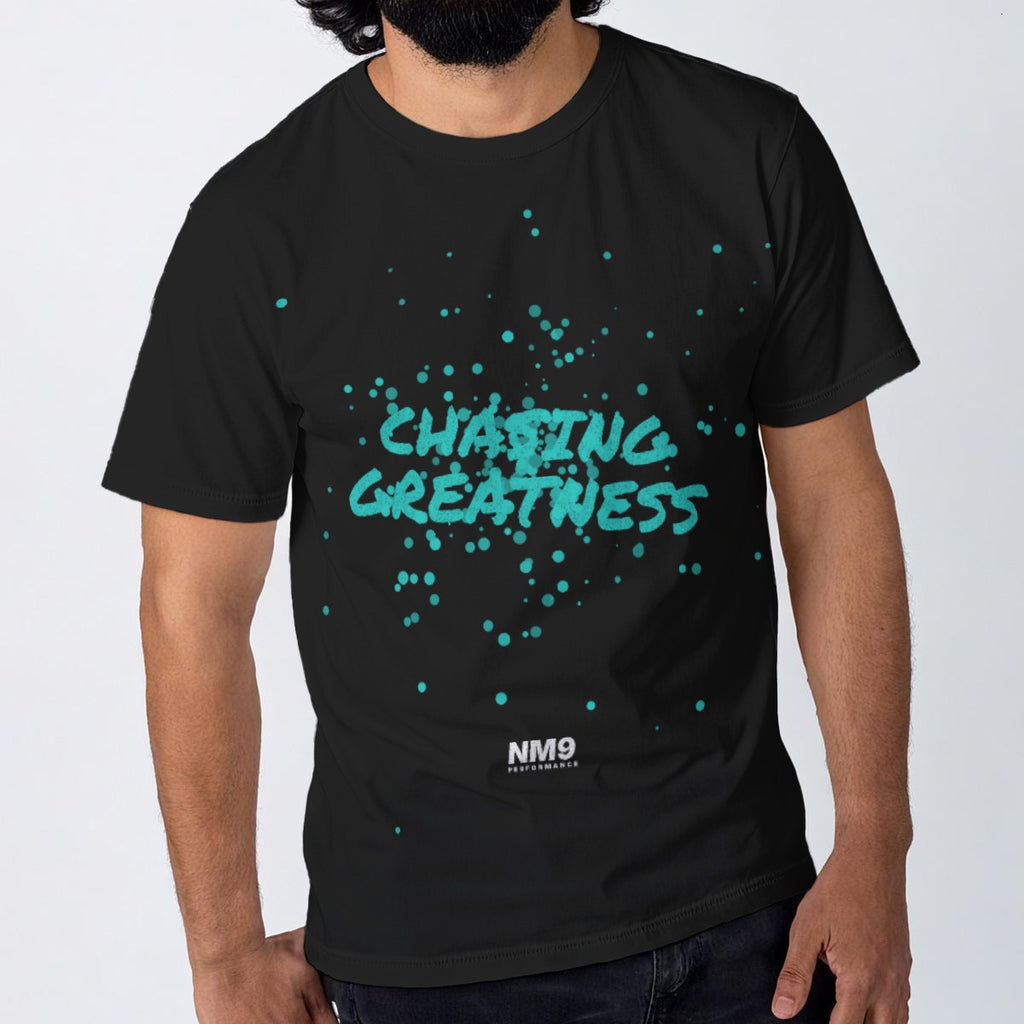 NM9 Ice Collection Tee | Chasing Greatness | Black