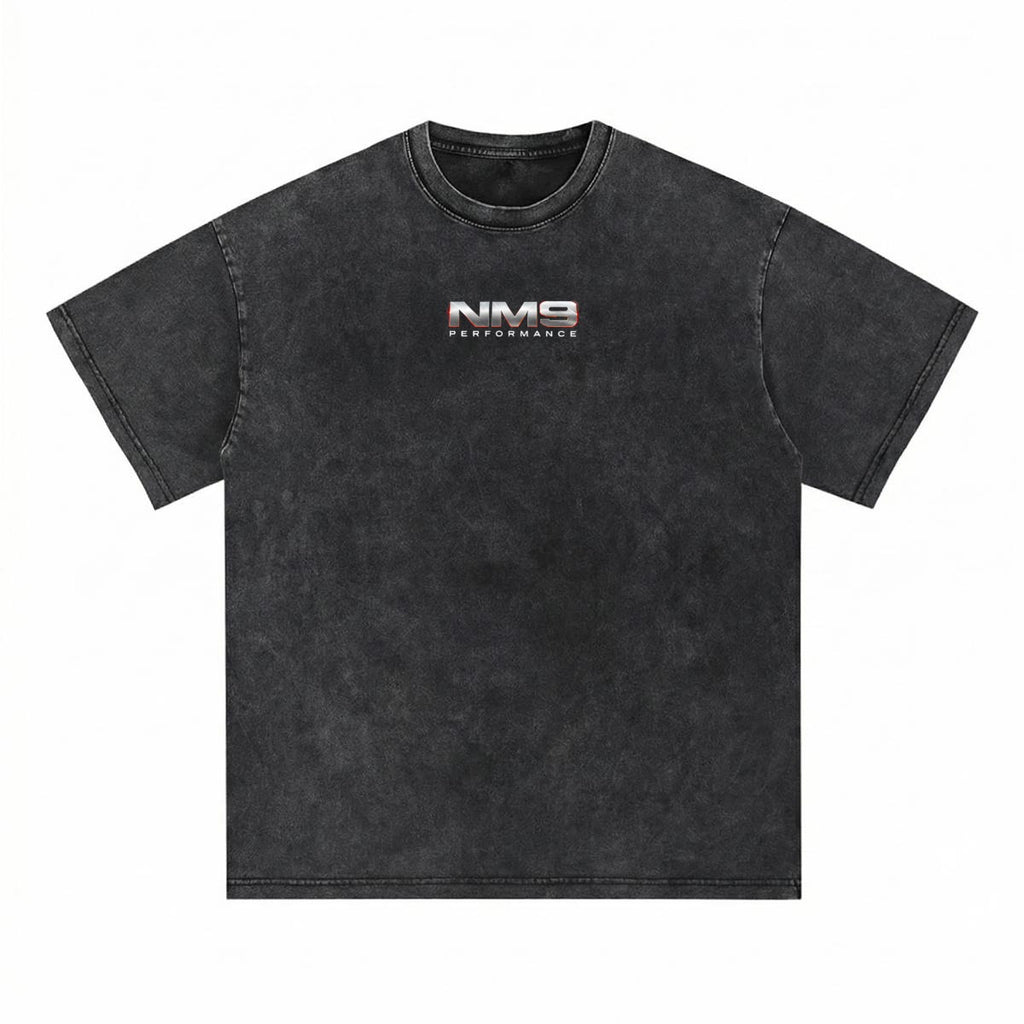NM9 Bloodline Collection Heavyweight Tee | DNA Helix | Black
