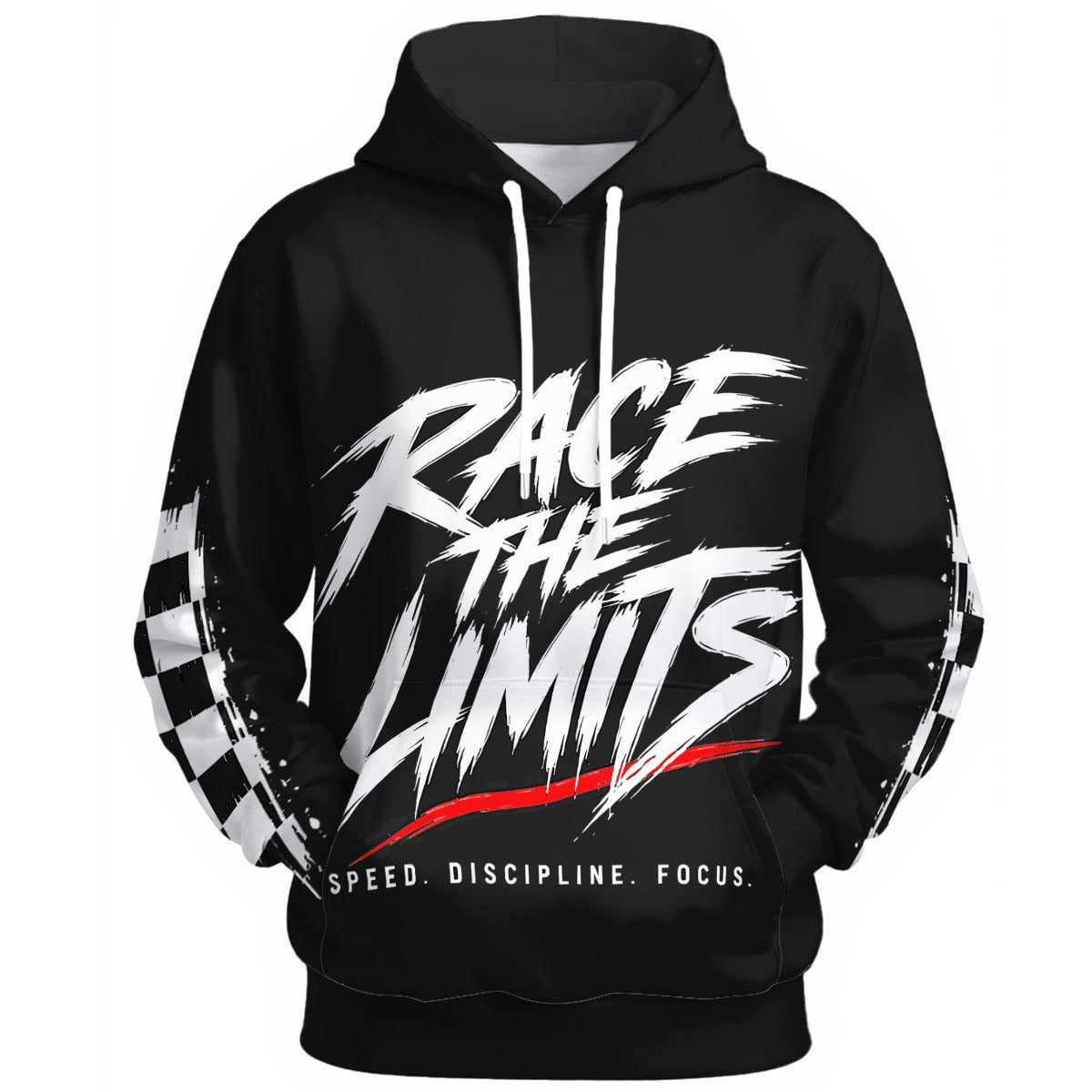 NM9 Executive Collection Hoodie | Race The Limits Checkered | Black