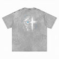 NM9 Signature Series Heavyweight Tee | Lion Of Judah | Grey