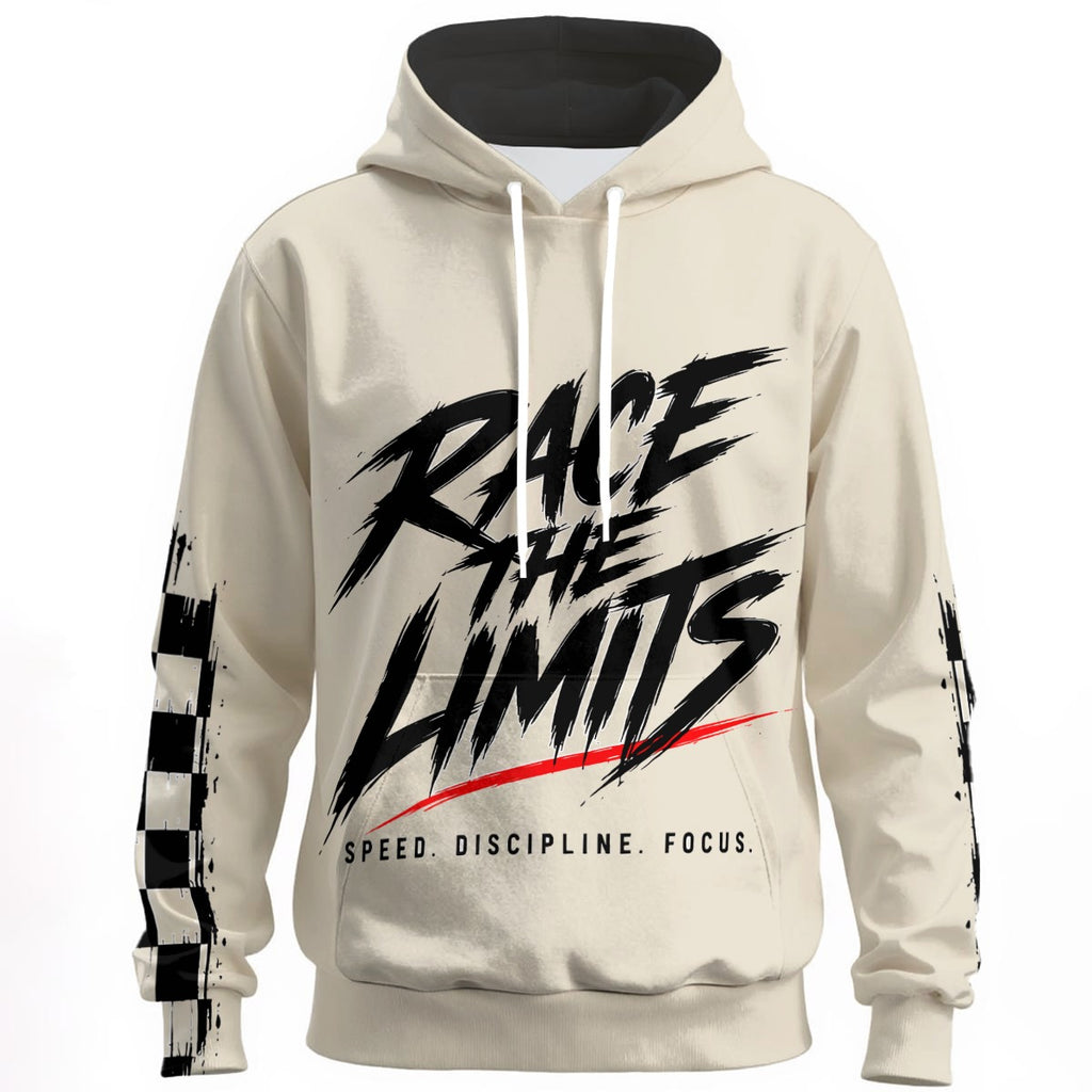 NM9 Executive Collection Hoodie | Race The Limits Checkered | Bone