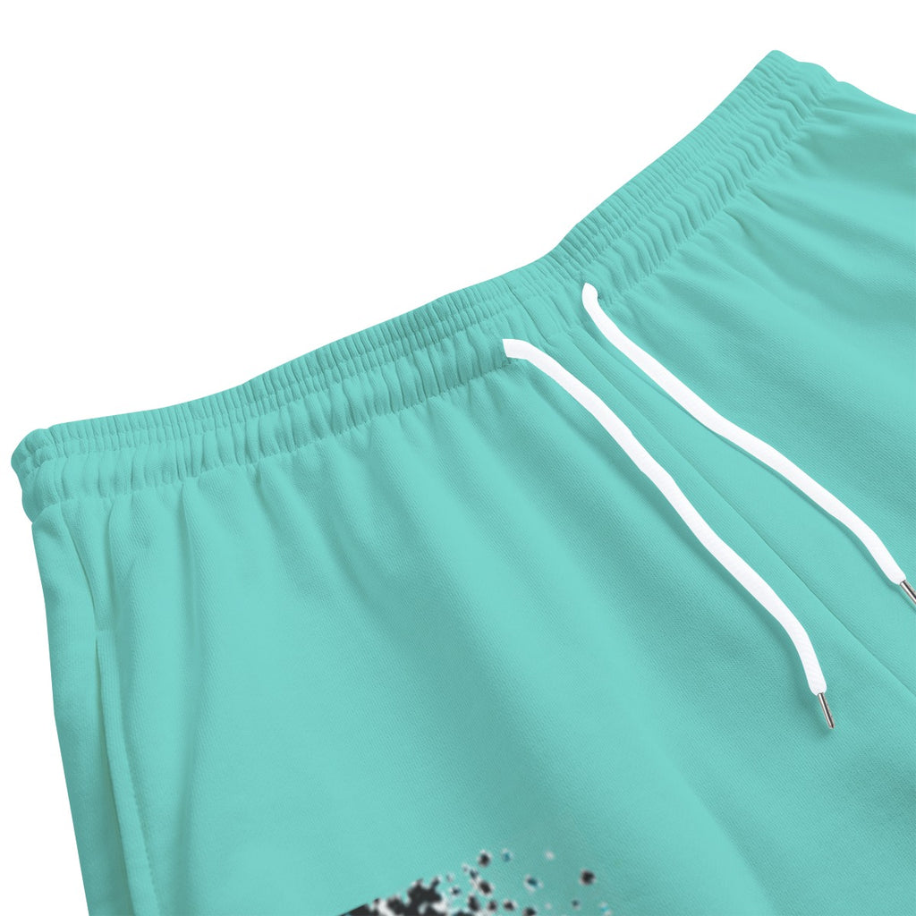 NM9 Ice Collection Sweat Shorts | More Than A Game Series | Ice Teal