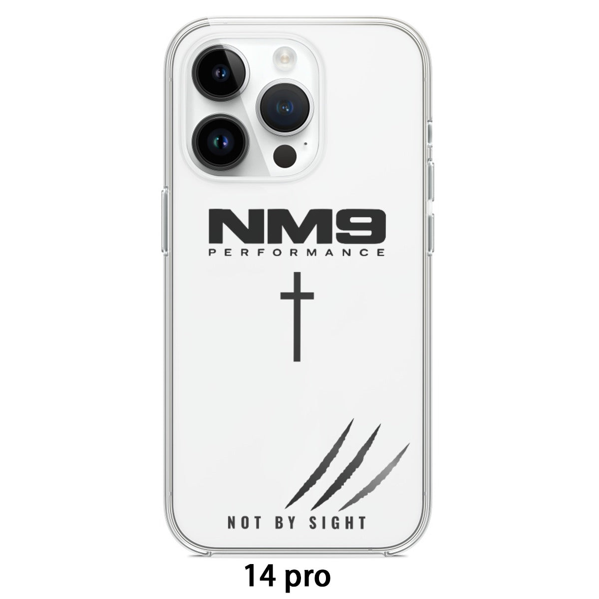 NM9 Phone Case | White/Black | iPhone 14/15 Series