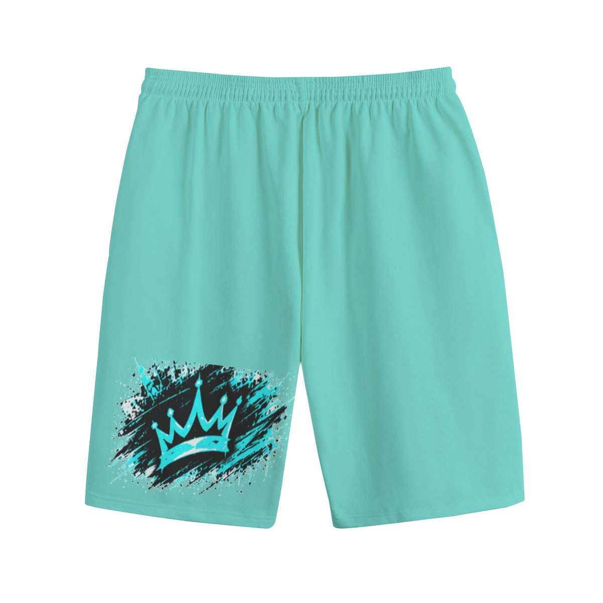 NM9 Ice Collection Sweat Shorts | Girls Built Different | Ice Teal