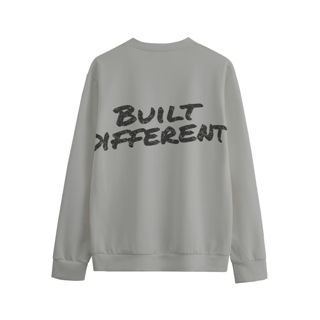 NM9 Performance Crewneck | Built Different | Heather Grey