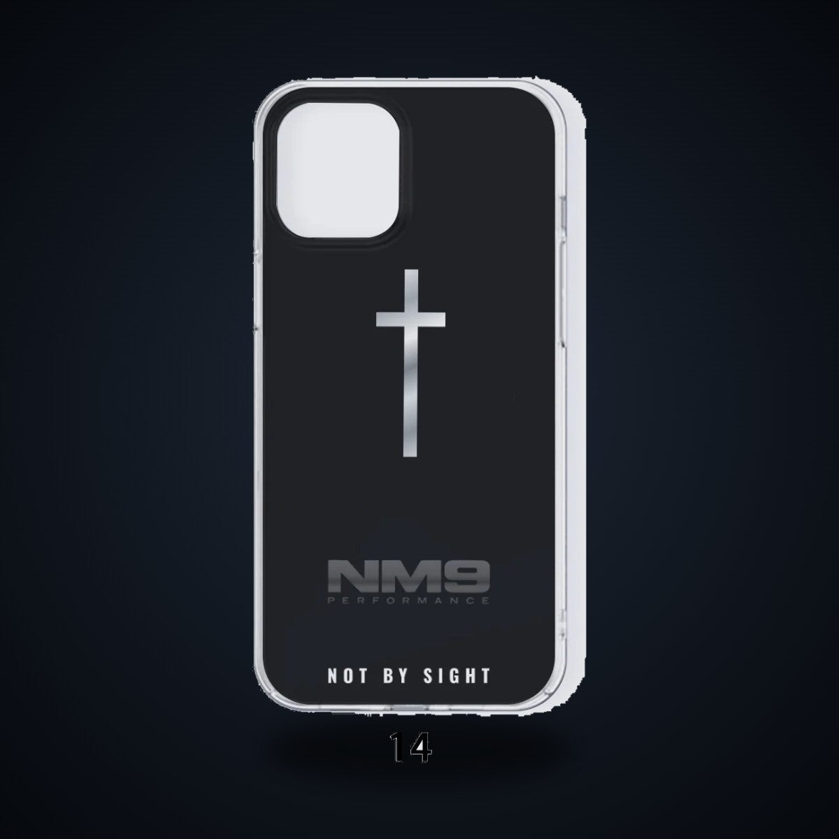 NM9 Phone Case | Clean Minimal | iPhone 14/15 Series on black
