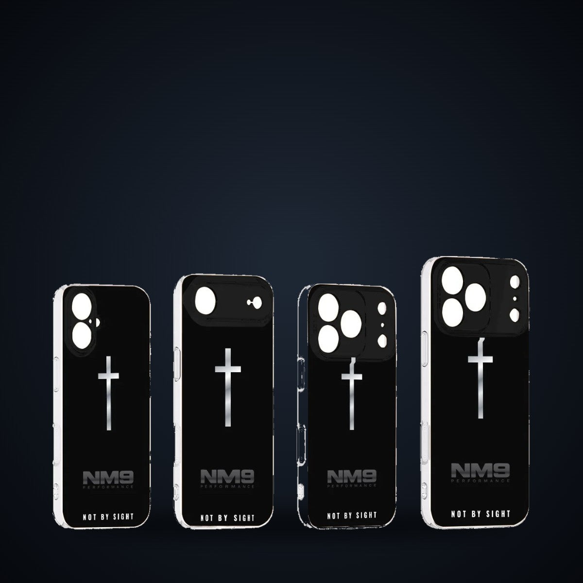 NM9 Phone Case | Clean Minimal | iPhone 17 Series on black