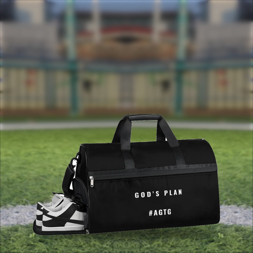 NM9 Athletic Duffel Bag | Black on the field