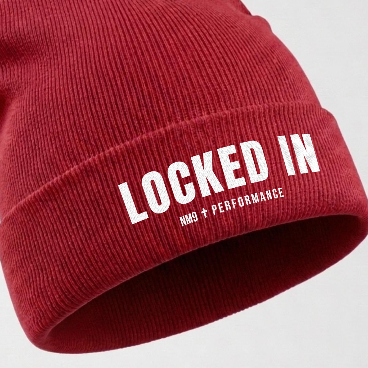 NM9 Performance Knit Beanie | Locked In